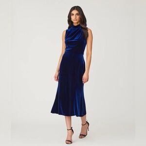 Shoshanna Audrey Velvet Dress